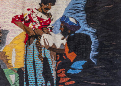 Le Danseur Afghan - 2011, Fils divers 108x95cm